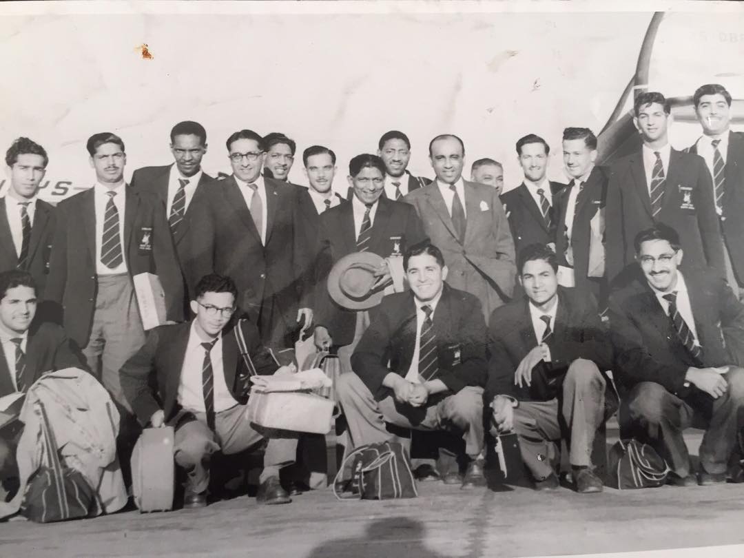 SA NON WHITE TEAM TOURING PARTY TO KENYA 1958-Captained by Legendary Basil De Oliveira #0018LegendsProject #cricket #crickethistory #basildoliveira #sacricket #sanonwhiteteam #aslnoowakath #backintheday #unclebhaigora #kenya #sakenyatour1958