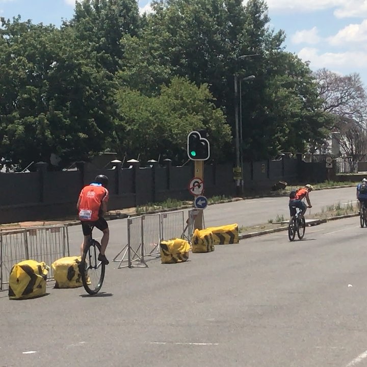 Sometimes you just sit back and say Wow #telkomcyclechallenge2017 #cycle #94.7 #wow #onewheel #monocycle  #cycling #cycle #moments #endurance #cyclelife #94.7 #cc2017 #spirit #endurance #bike #jhblife #cityofjhb #jhbvibes #jozi #jozilife