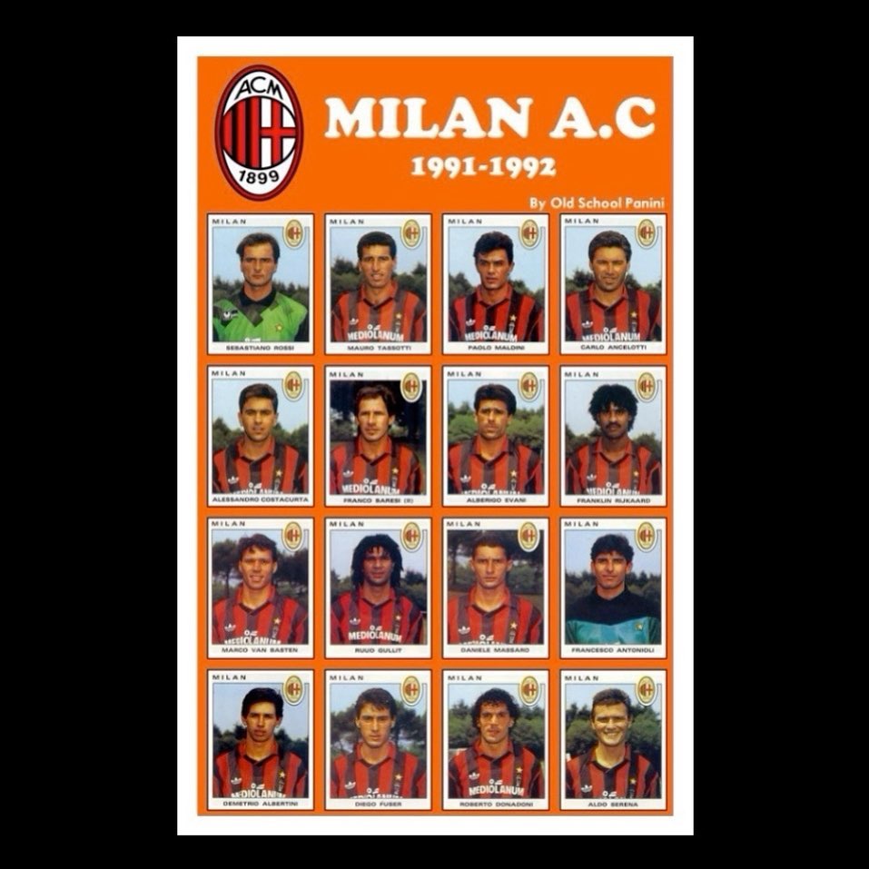 AC Milan 91-92. ASL no wakath (Back in the day with Uncle Bhai Gora #UBGHow was this Milan Team ?