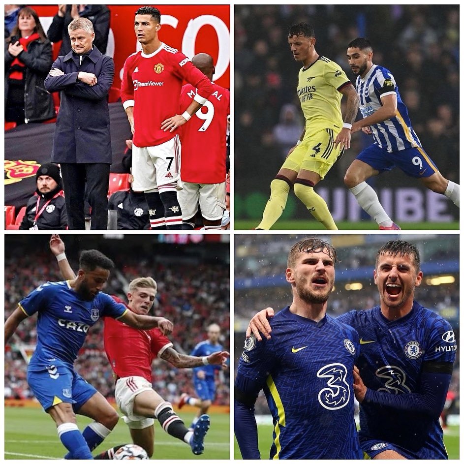 The MANCS draw. Ole gets stick. Drops CR7 to the bench. Chelsea back to winning ways after they beat Southampton 3-1. Arsenal draw away to a tough Brighton. Tomorw is a the big one between Liverpool vs Citeh. Gonna put down the Barcelona vs Atletico game#epl #englishpremierleague #arsenalfans #brightonvsarsenal #manutdfans #oleatthewheel #manutdvseverton #toffees #chelseavasoton #chelseafans #soccer