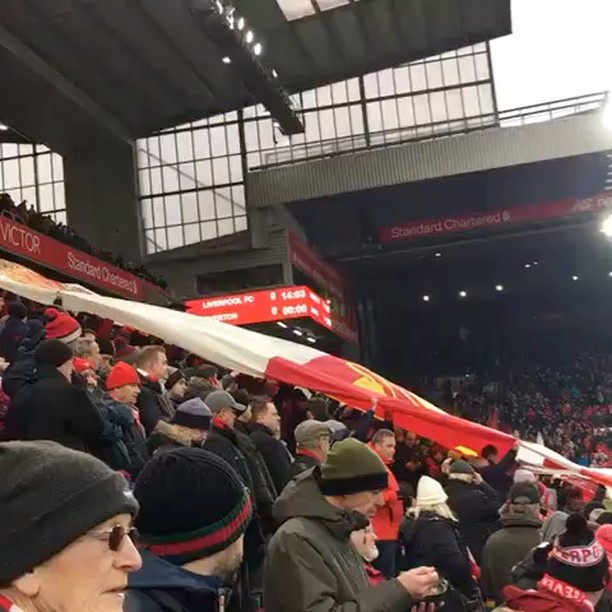 Liverpool vs Everton by our very own @eyahmed. More pics on the blog #anfield #liverpool #ynwa #liverpoolfc #lfc #liverpoolvseverton #epl #liverpoolfans #everton #reds