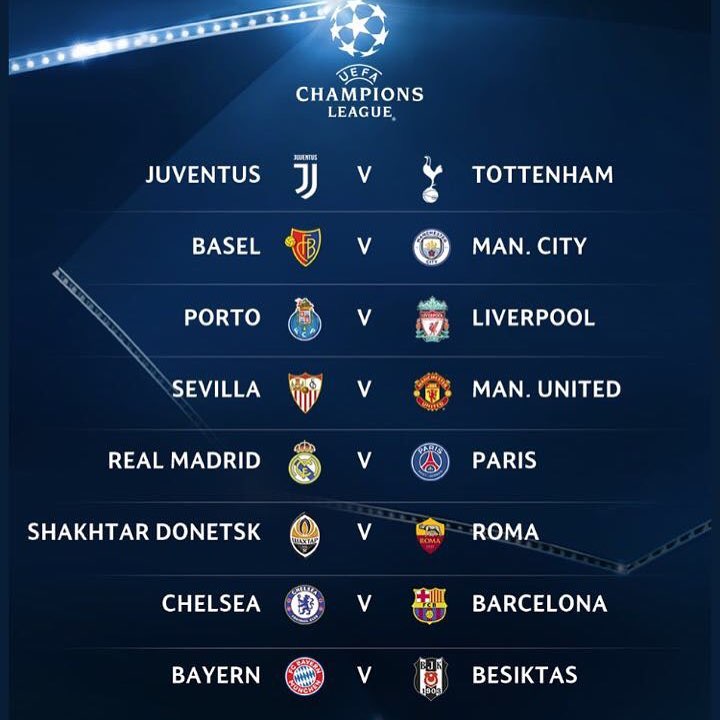 UEFA Champions League Draw. Your thoughts?