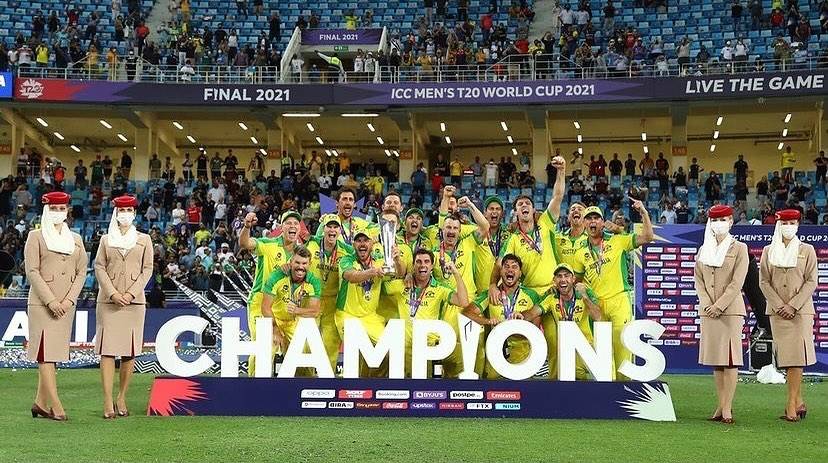 Well done Austrailia. Champions again. Aussies beat New Zealand to become T20 World Cup Champions