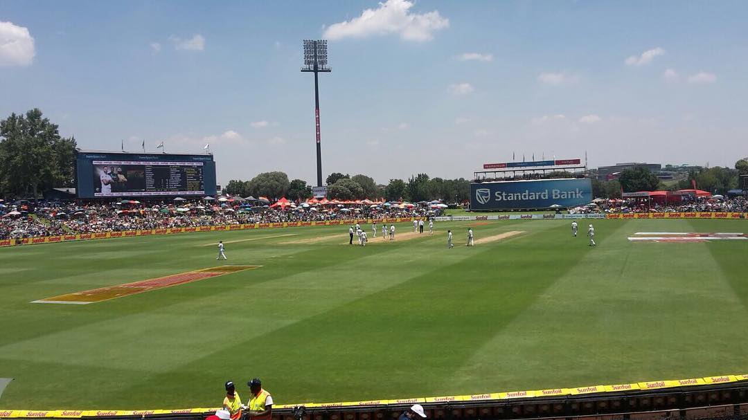 Supersport Park. Day 1 of the 2nd Test between SA and India. Are you watching 😀#india #savsindia #cricket #supersportpark #sacricket #indiancricket #cricketstadiums