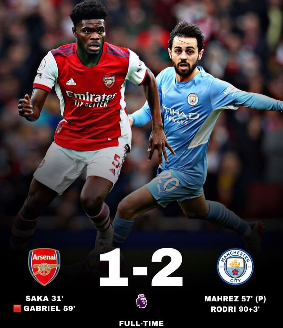 City steal it at the death. Gift Pep Cheese and he will give you a Pizza. Citeh press on. Unlucky Arsenal #arsenalvsmancity #epl #englishpremierleague