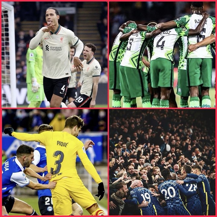 Liverpool beat Palace 3-1. All talks centered around that penalty lol. I loved Glen Hoddles reaction post match. But we take the 3 points. London was Blue as Contes Spurs lost 2-0. A good yard stick for Spurs. Barcelona beat Alavez 1-0 and the mighty Nigerians who I was backing were dumped out of the Afcon by Tunisia. Great weekend of Footie