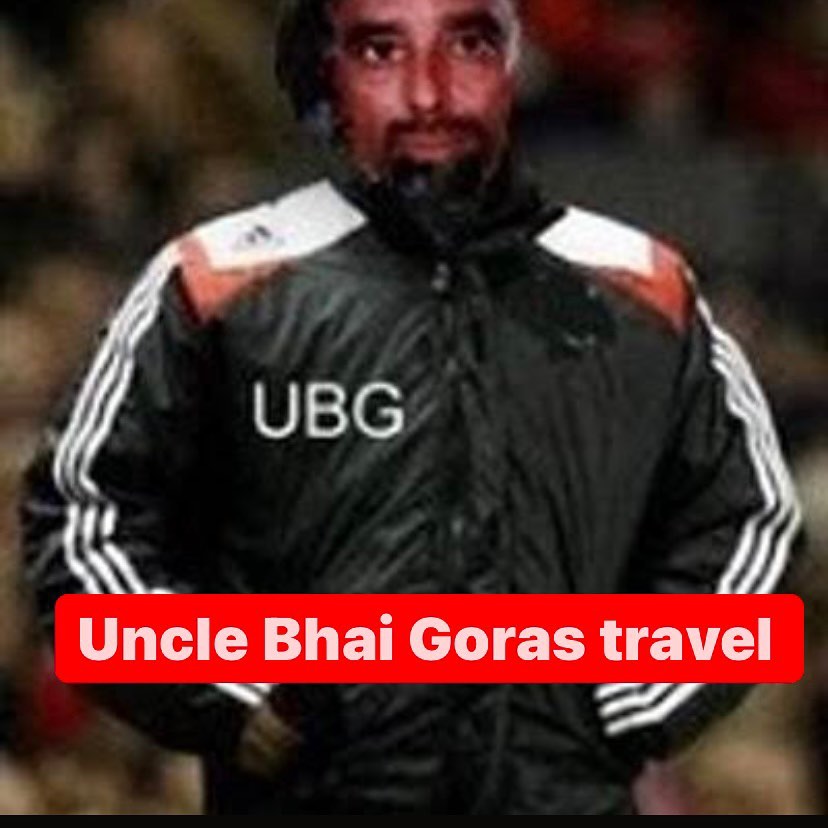 The Don is back Bhai Goras Travel. Book with me and il take you to see the past world Cups. Cash Only. Influencers must pay, the rest …..first trip for Free on MeAlso all the Aunties and TTs from Cape Town please follow me on Tinder. I need help and some money as we releasing “I am a Disco  Dancer” by Mitooon Chagharbateeeee. “Jalebi…don’t be a Nohker…Come to Dhoooobai “(That rich guy Tik tok accent)