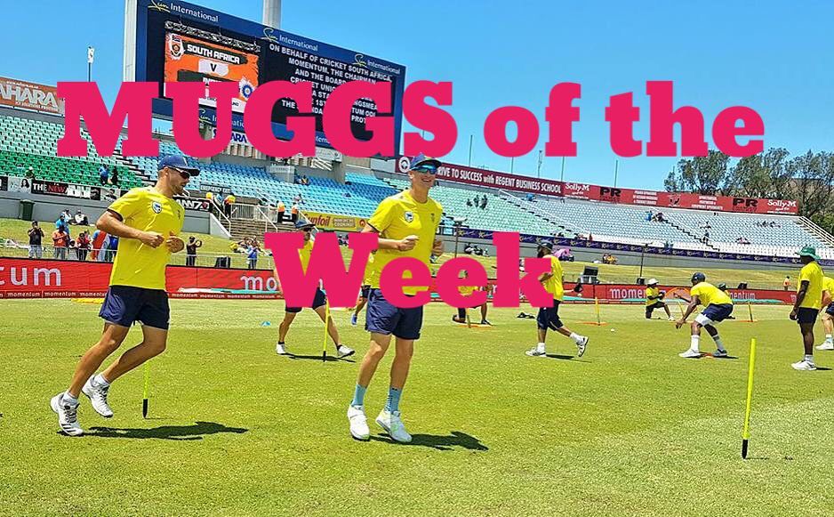 Our MUGGS of the Week are the Proteas after that dismal performance at Centurion. The referee and linesman in the Liverpool vs Spurs game was a close second. But in the voice of the Cruel Lady from The Weakest Link the Proteas are our MUGGS of the Week. Goodbye #muggoftheweek #cricket #proteas #southafrica #savsindia 🇿🇦 vs 🇮🇳