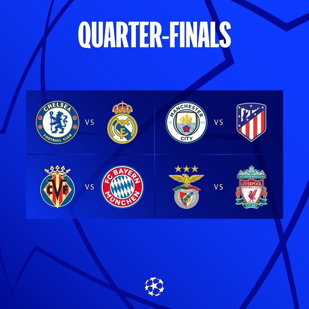 Heavy shooting Draw. What’s your thoughts?#uefachampionsleague #uefachampionsleaguedraw