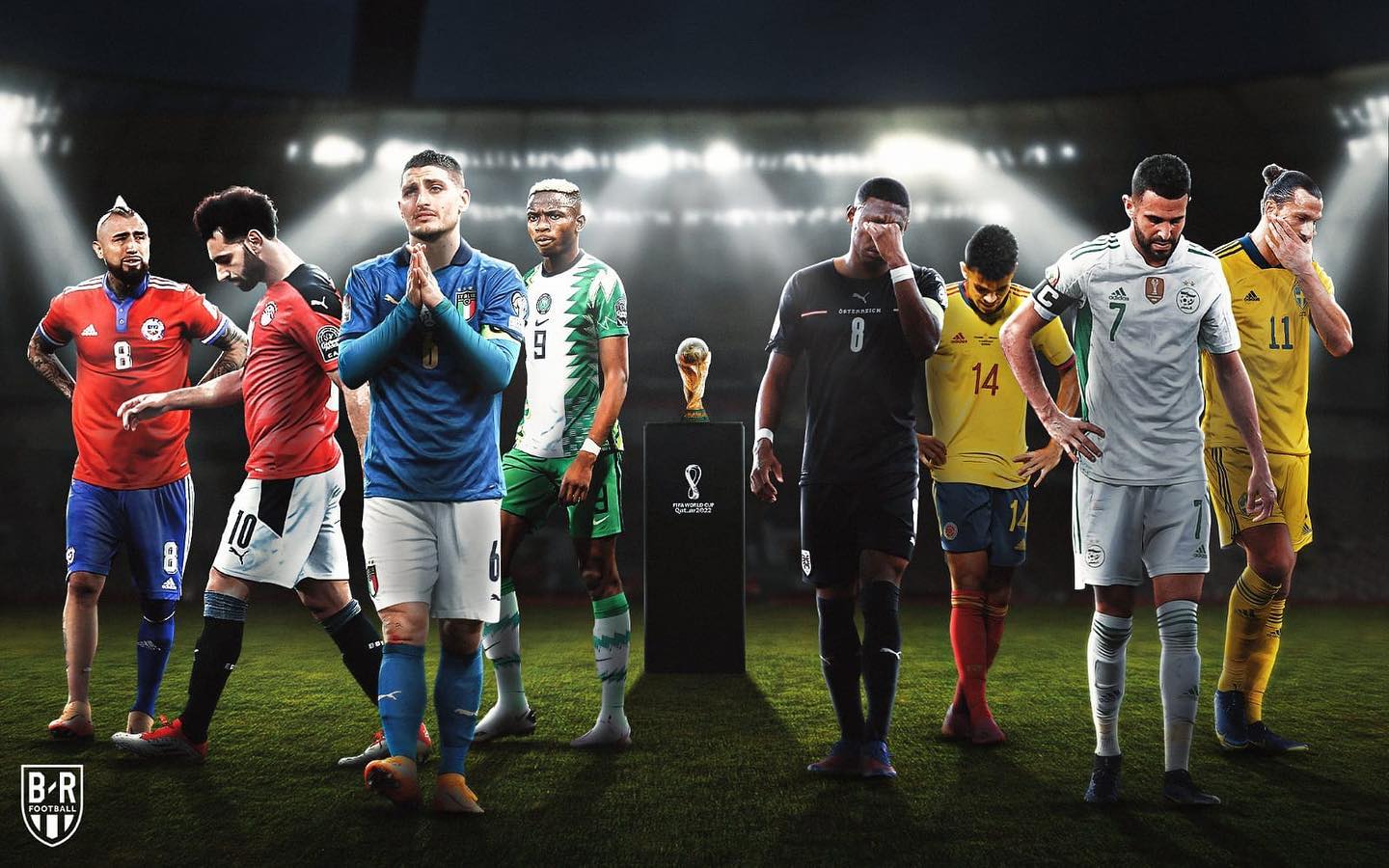 The World Cup X11 that missed out and won’t be in Qatar 2022