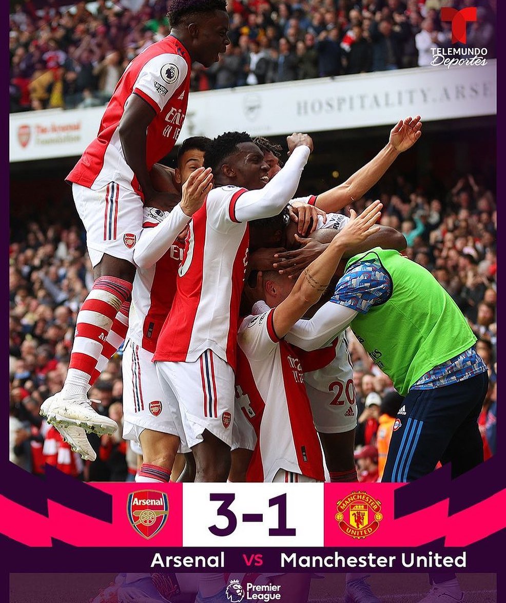 Big win Gunners. Musseeeve I’m the battle for 4th