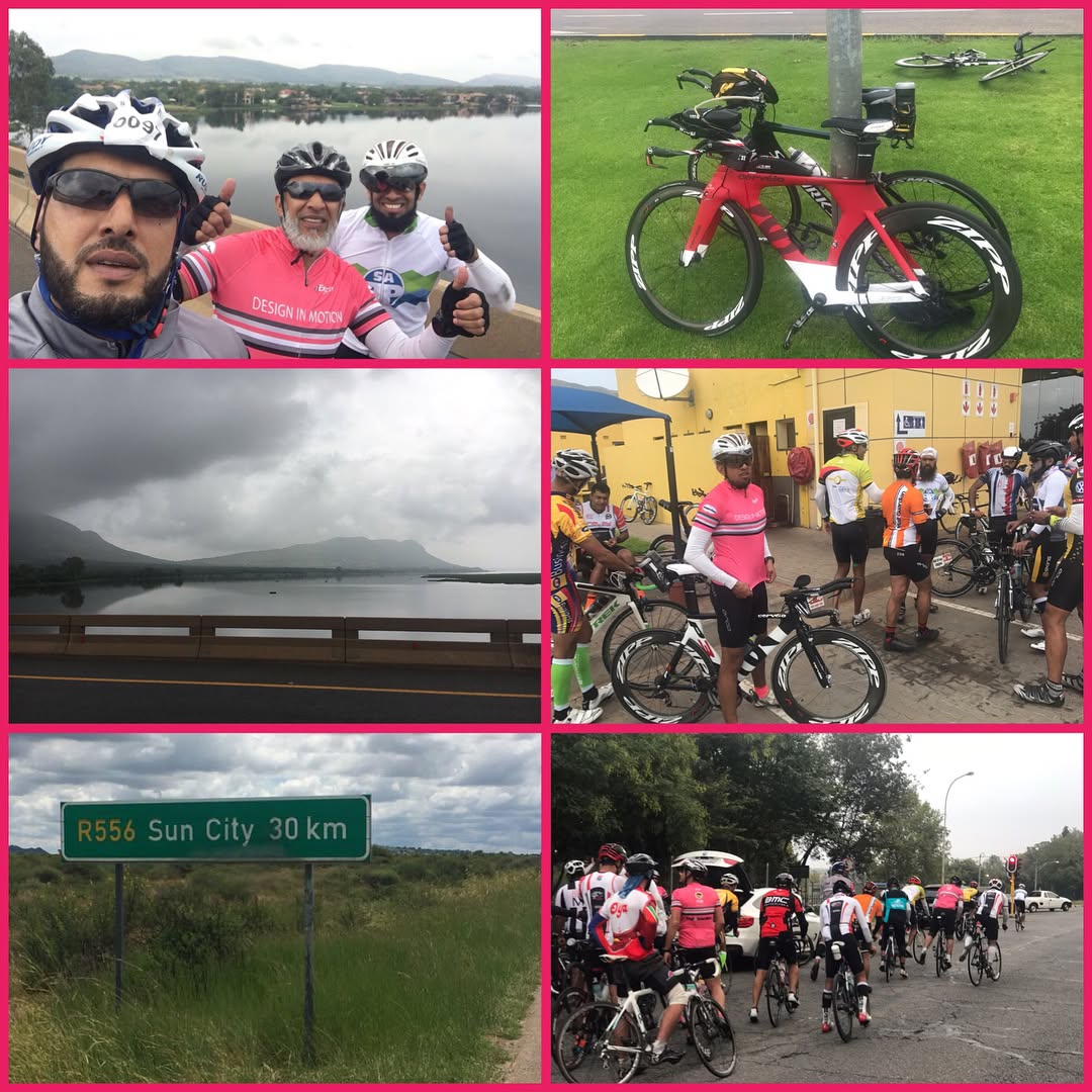 Road to Iron Man. 180 km. JHB to Sun City. Team looking strong. Well Done All. How was it @trianyone @designinmotioncycles @storck_sa @houghtonsocialsportsclub  @imsouthafrica @ironmantri #triathlontraining #ironman #ironmansa #ironmantri #suncity #cycling #cycle #bike #ride #endurance #triathlon