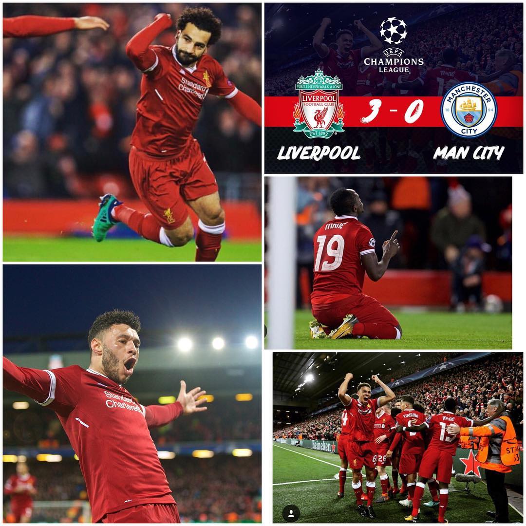 Liverpool 3 Man City 0. Can't ask for a better result. Your thoughts on the game?Barcelona also thumped Roma 4-1#liverpoolvsmancity #lfc #liverpool #mancity