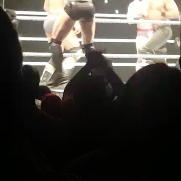 So my nephew and them said to me I have to post the WWE footage they took. Well the Litys were excited. I remember how mad I used to go for Hulk Hogan,Macho Man,Ultimate Warrior,Brett Hart and the rest. Watta Thing #wwe #wweinsouthafrica #wrestling @wwe