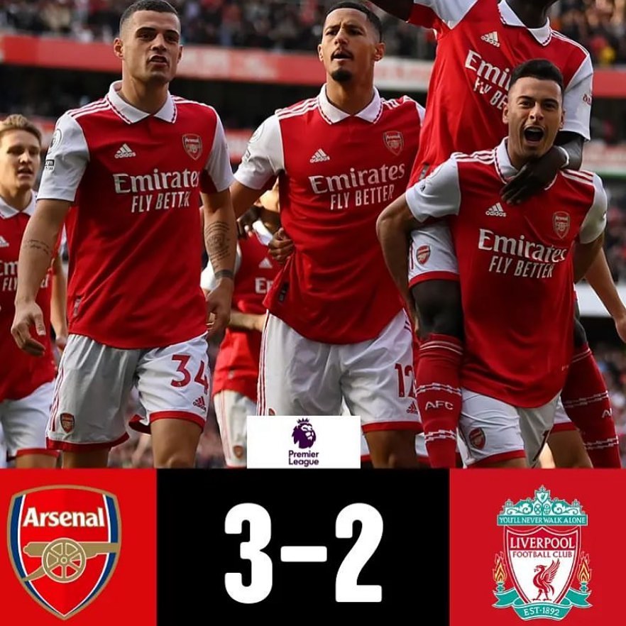 Arsenal 3 Liverpool 2. F&£k it. Pareshaaans