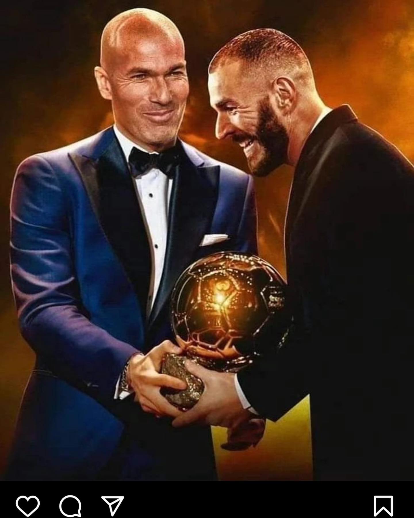 Ai Ai Kareem Cha Cha. Deserved winner of the Ballon D’ Or. Karim Benzima