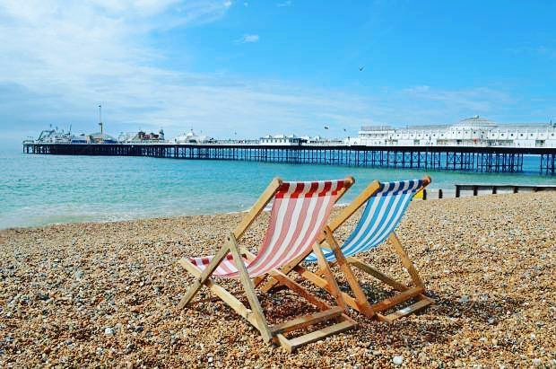 Did you know Brighton Beach is one of the  UK's wonderful beaches. Hashtag just Saying