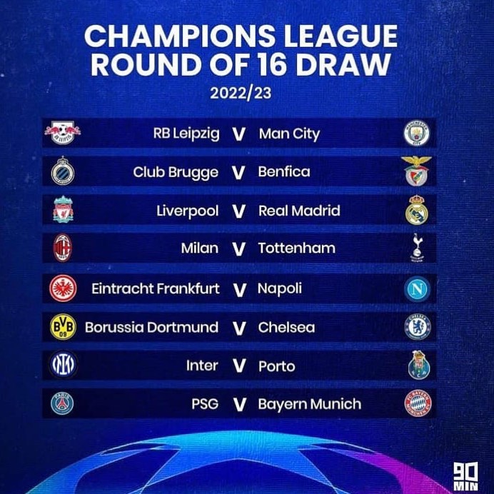 This a heavy shooting Draw . Bring it on#uefachampionsleaguedraw