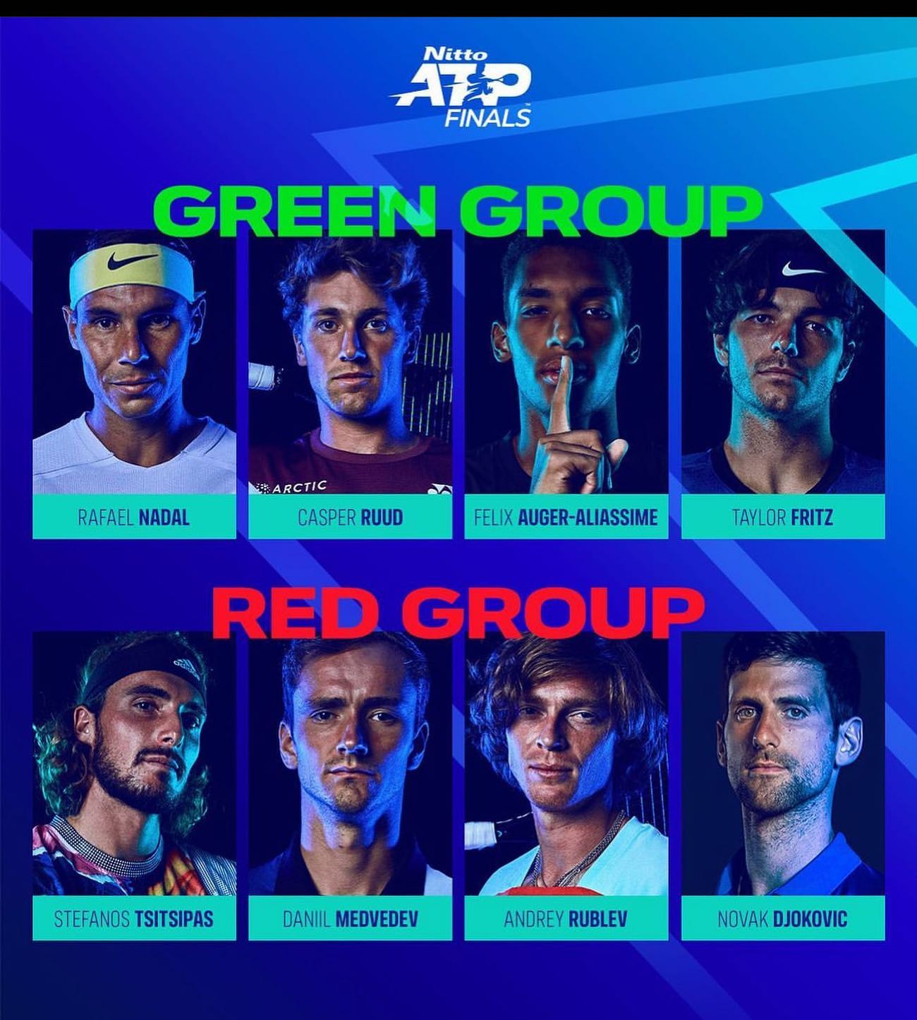 Turin 2022. Always something special with the TOP 8 Finale. Back in the day it was the marker that exams will be over soon and I loved watching those days. Chang, Becker, Agassi, Sampras’s, Ivanisivc, Stich, Courier, Edberg and the likes . Whose your pick to win it this year