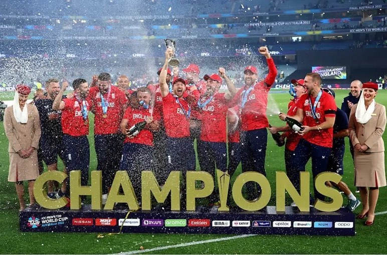 England are Champions of the T20 World Cup 2022. Well done to the Barmey Army