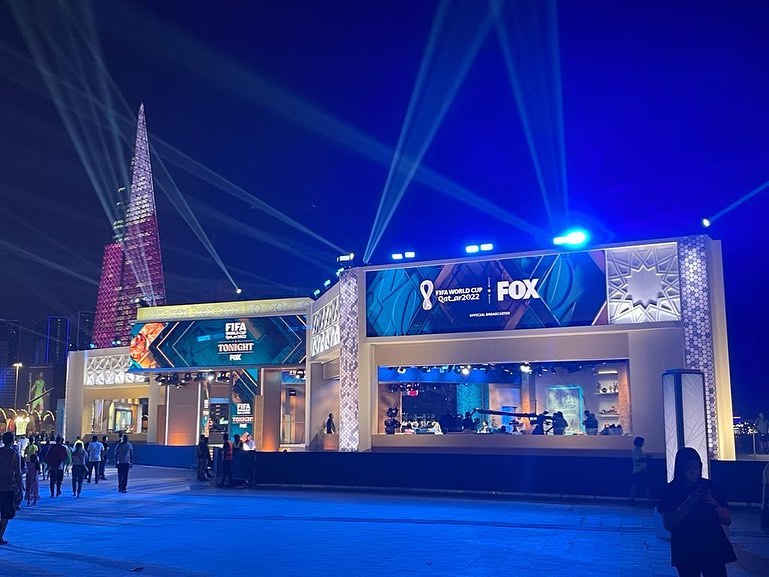 Fox Studios - Doha Corniche. Getting ready for Qatar 2022 🇶🇦