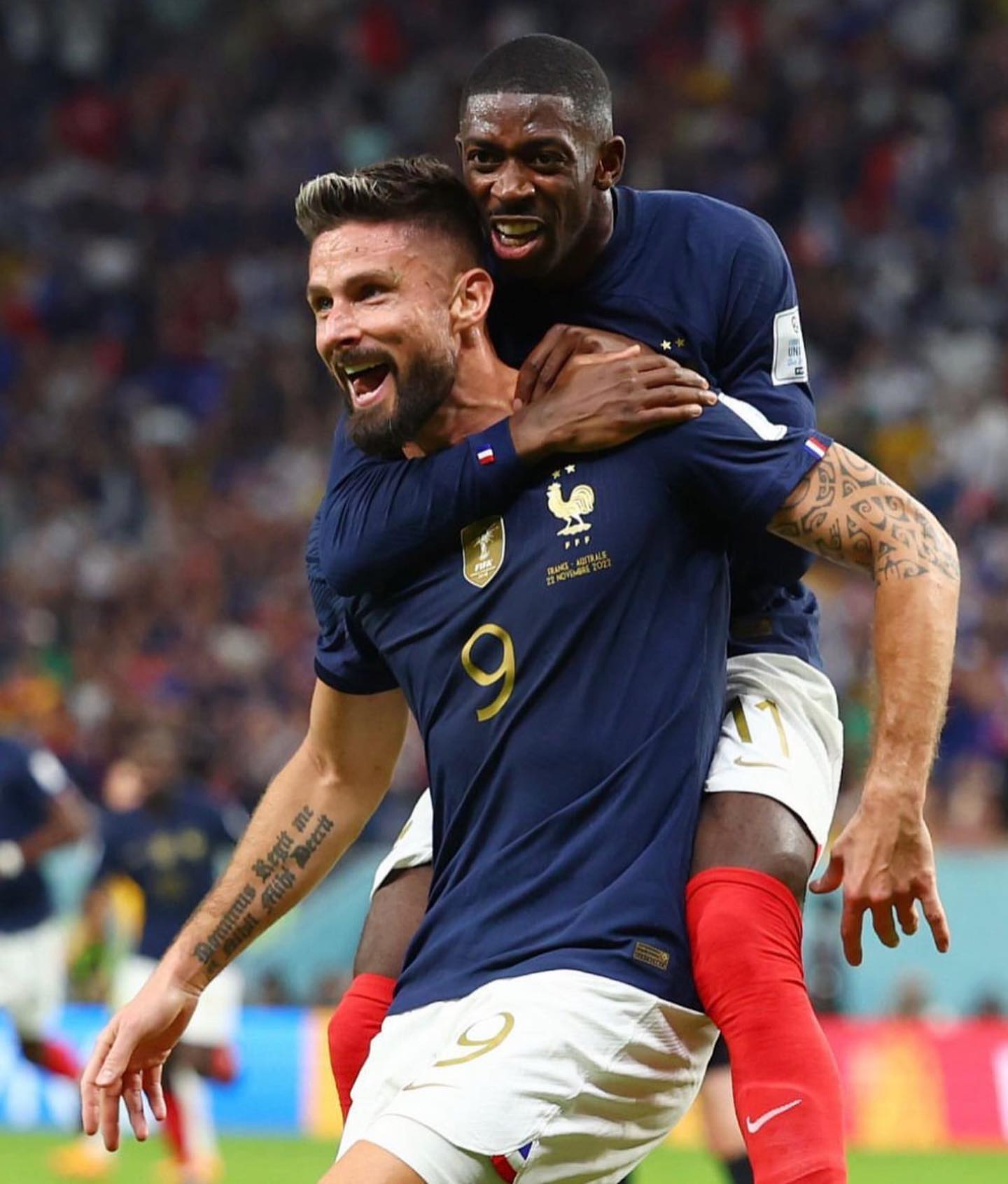 Day 3 of the FIFA World Cup Qatar 2022 ended with a rampant French victory. The French showed how strong they are in the big tournaments. 4-1 thumping of Austrailia to kickstart their campaign. In the earlier games Denmark 🇩🇰 drew 0-0 with Tunisia 🇹🇳 and Mexico 🇲🇽 and Poland 🇵🇱 also ended up in a draw. Lewandovski missed a penalty. The draw was actually good for Argentina.#qatar2022 #fifaworldcup #worldcup #polandvsmexico #denmarkvstunisia #francevsaustrailia #frenchfans #worldcupfans #doha