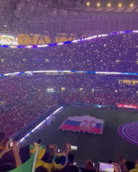 Brazil 🇧🇷 2 Serbia 🇷🇸 0. People are always excited when the Brazilians open up their campaign. Richalarson brace and Naeeema injury. All the action by @joevaid#qatar #qatar2022 #qatarworldcup #brazil #brazillianfans #brazilfans #serbia #serbianfans #lusyalstadium #brazilvsserbia