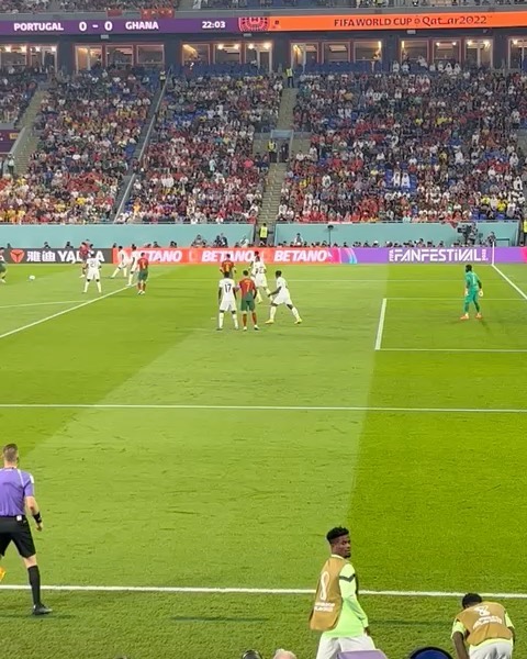Portugal 3 Ghana 2. Top game. The Penalty was talked about. Soft decision that went against Ghana. South Africans will say Karma. Portugal get the three points. Earlier Uruguay drew 0-0 with Korea and Switzerland beat Cameroon 1-0. The Portugal game brought to you by @greenside_orthodontist#qatar2022 #qatar #fifaworldcup #qatarworldcup #portugalfans #ghanafans #portugalvsghana #worldcup #worldcup2022 #cr7 #ronaldo #christianoronaldo #forzaportugal