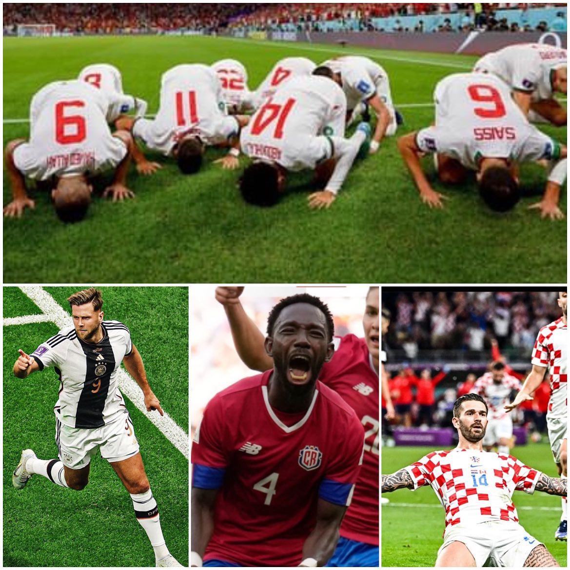 Never write off the Germans and Morocco stun Belgium. Croatia thump Canada 4-1 and Costa Rica beat Japan.