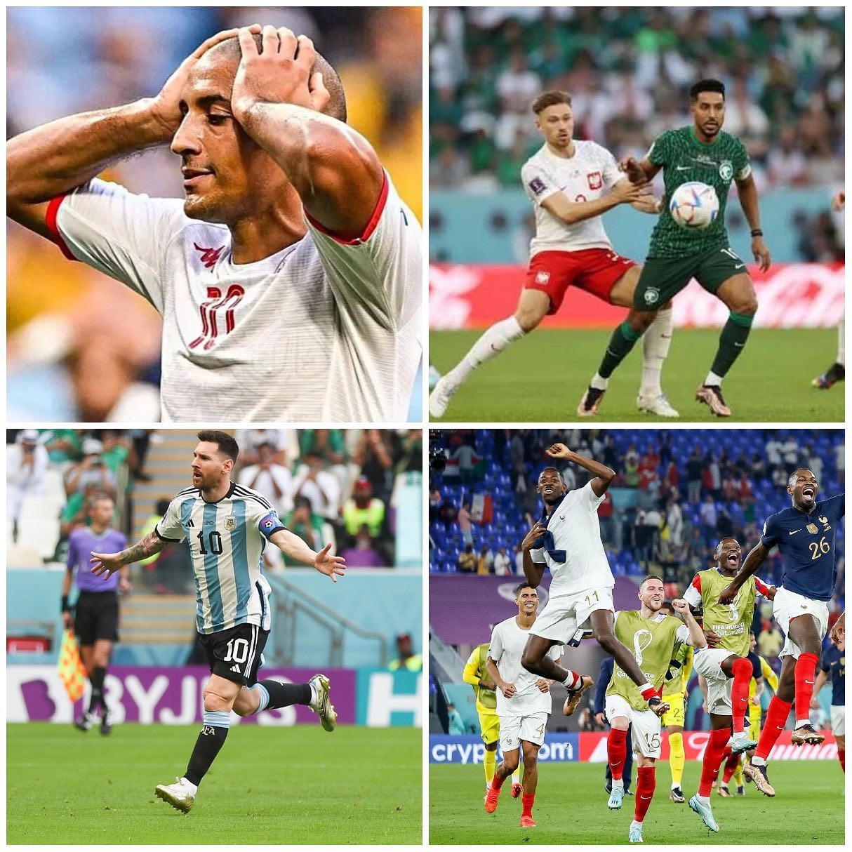 Group C saw Argentina restore parity and win 2-0 against a tricky Mexican team. The Saudi chap that was asking where’s Messi got his answer. I’m happy the Argies won. The Saudis caused it by missing a penalty and Lewandowski and co beat them. All to play for on final matchday. In group D the Aussies beat the Tunisians. I thought Tunisia would do better. The French looking strong. Let’s get ready for Today #qatar2022 #fifaworldcup2022