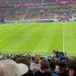 Argentina 2 Austrailia 1. The Messi goal and the singing Argie fans. Our man on the scene was Doc Bhamjee