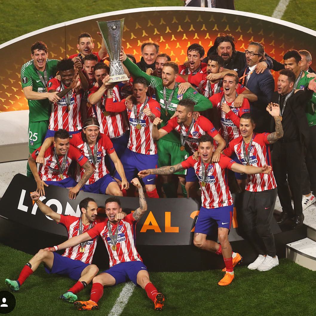 Athletico Madrid are Europa League Champions as they defeat Marseille 3-0. Two great finishes from Griezmann #europaleague #atleticomadrid #atleticomadridvsmarseille #marseille #griezmann