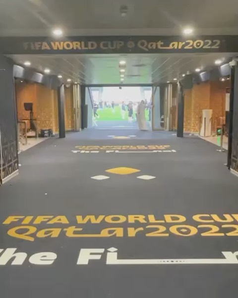 Stadium Tour after the 2022 FIFA World Cup Final between Argentina & France at the Lusail Stadium in Qatar 🇶🇦 by DTE The Legend