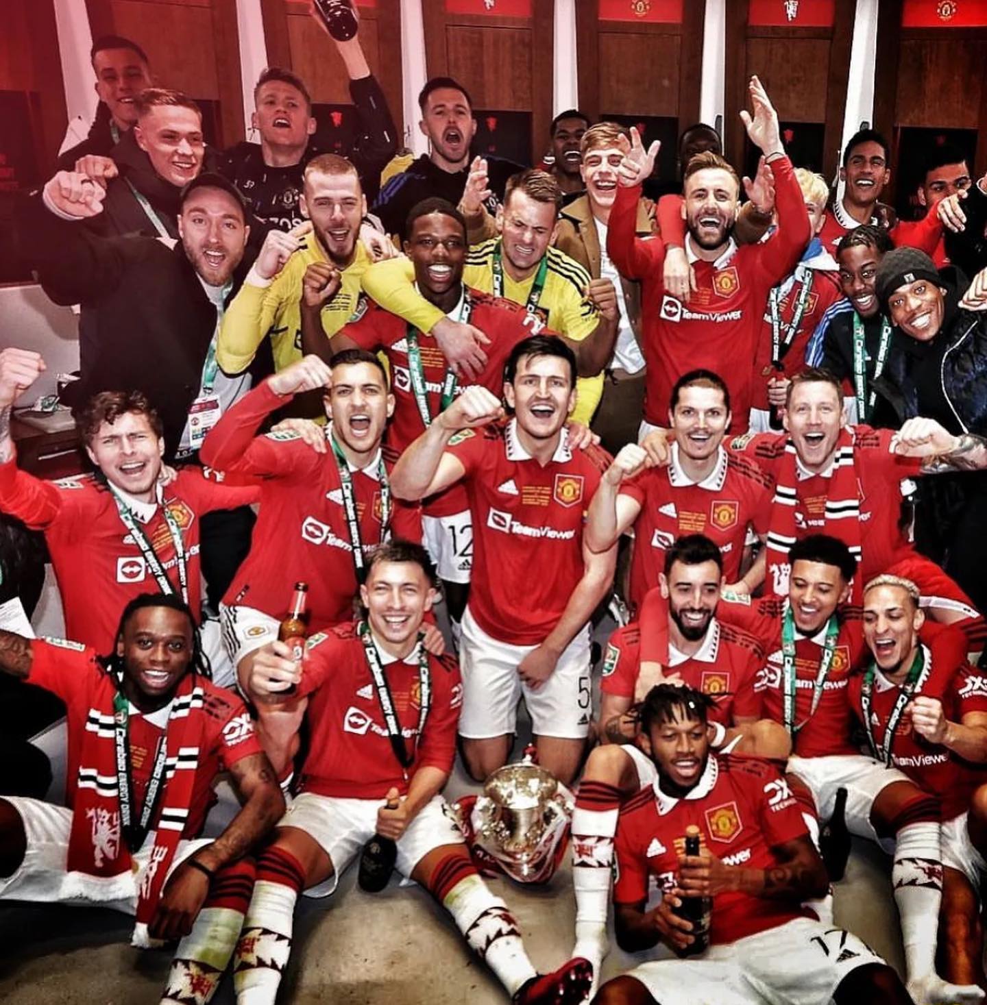 This post is for my Toppie. Wen we won it he said Mickey Mouse Cup. I told him silverware is silverware. He was talking Quadruple and pumping his cigarette with arrogance around the other tymas. Well done fooking MANCS