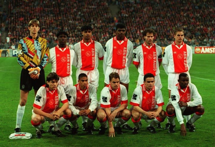 Ajax 1995. Watta Team #ajax #ajaxamsterdam #wattateam #legendstahtshooktheblog