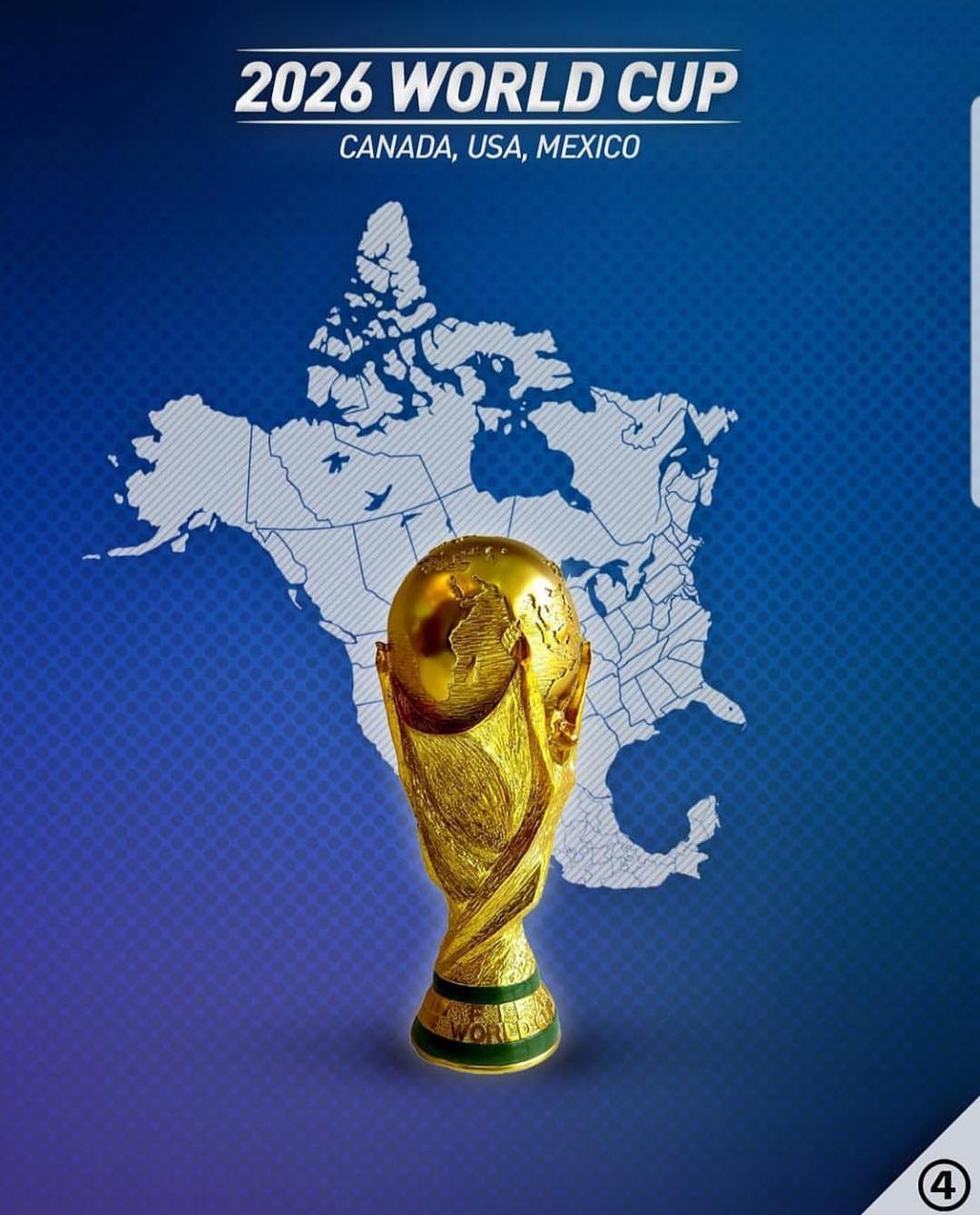 And the 2026 World Cup goes to USA,Canada and Mexico