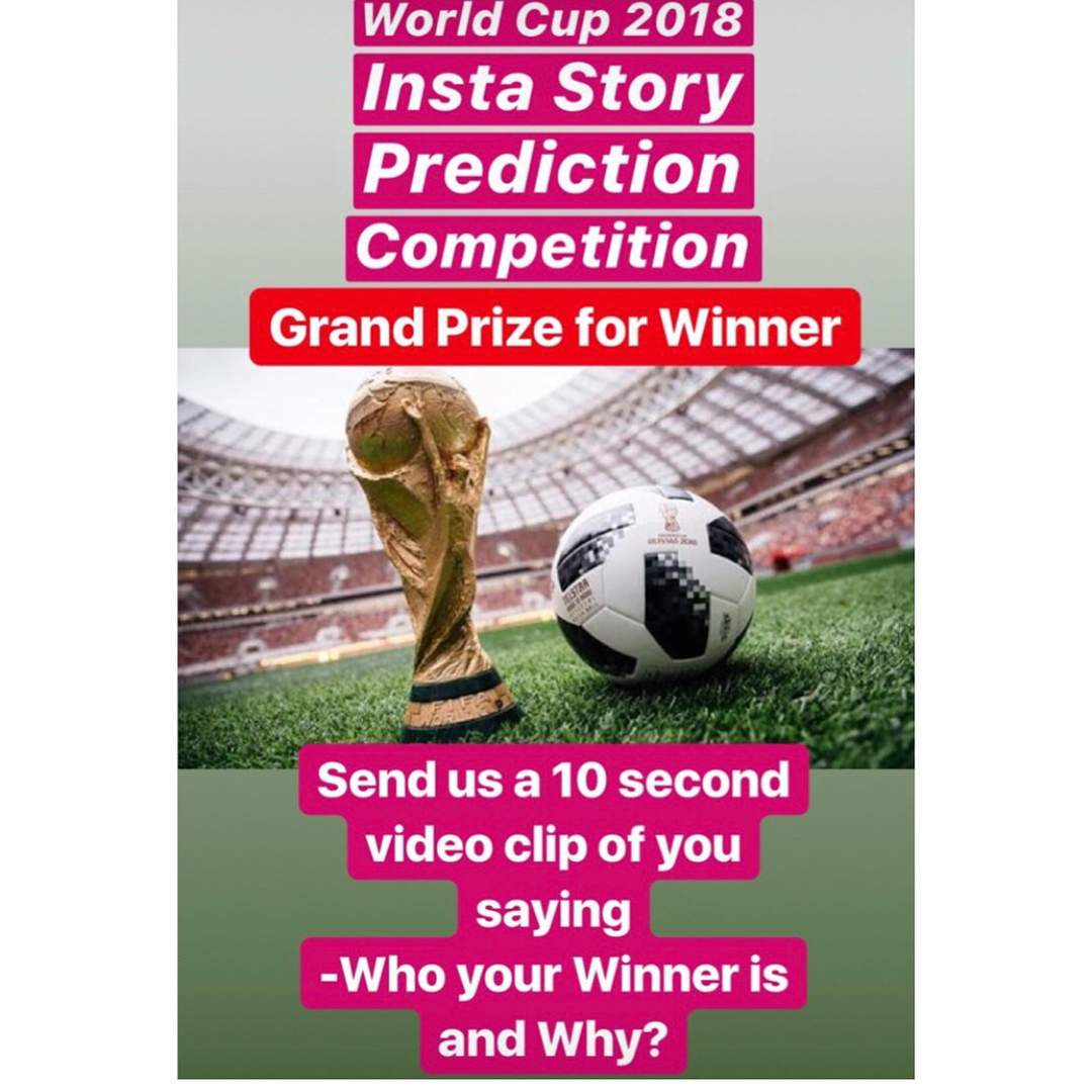 Send us your 10 second Clip now and WinEmail info@swoosh0018.com inbox us or WhatsApp 082 581 0735.Competion closes after the Group Stages. Scroll to next slide and see our Pundeeet Cha Cha Feijal from @regal_jewellers and what his choice is #worldcup2018 #fifaworldcup #russia2018 #competition #win