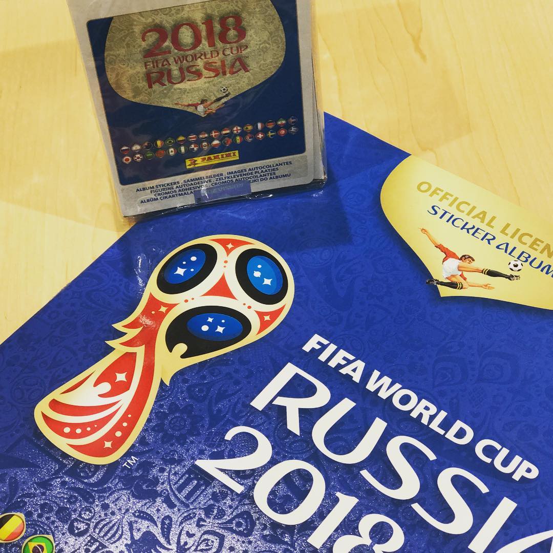Got my niece and nephew involved today. Picked up their Panini album and stickers from CNA. Must get the World Cup atmosphere rolling with the Panini Tradition. So far they got Salah,Griezman and Dybala 😀 #panini #russia2018 #worldcup #fifaworldcup2018