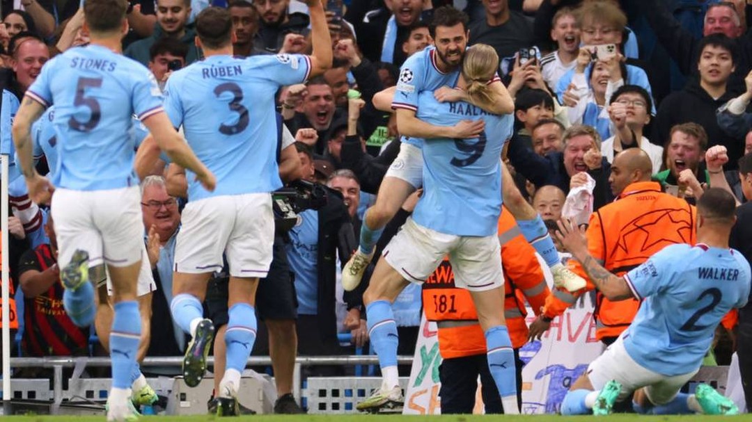 Man City 5 Real Madrid 0. Pep on Fire. Citeh on Fire. Thats a mauling. Its Inter vs Man City in Istanbul. Cant Wait@mancityvsrealmadrid