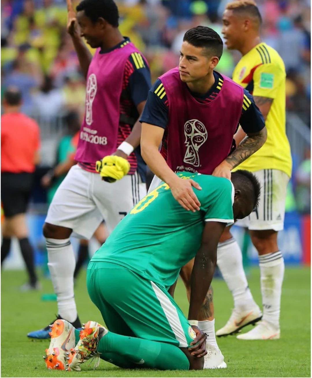 And Africa dies with Senegal. Columbia beat Senegal 🇸🇳 1-0 to advance and Japan go with because of Less Yellow Cards.Thats Football. Now Africa has no representation in Russia 2018