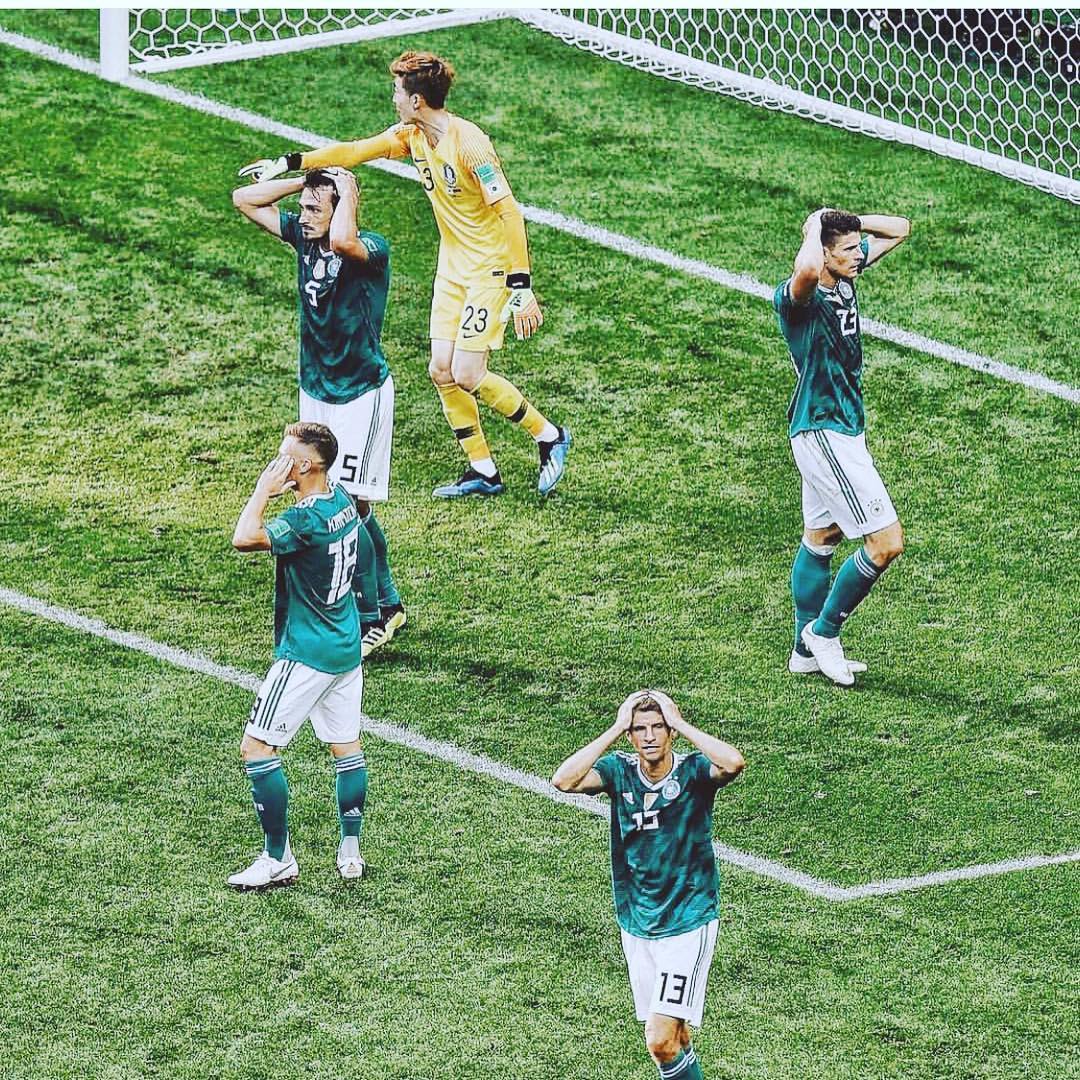 @mmayet_killa Germany are Gone. Whatta Thing, Who would have Thought? Now we can't compare the Germans to Azaadville  #germanyvskorea #germans #germany #korea #azaadville #zegermans #russia2018 #fifaworldcup@mmayet_killa