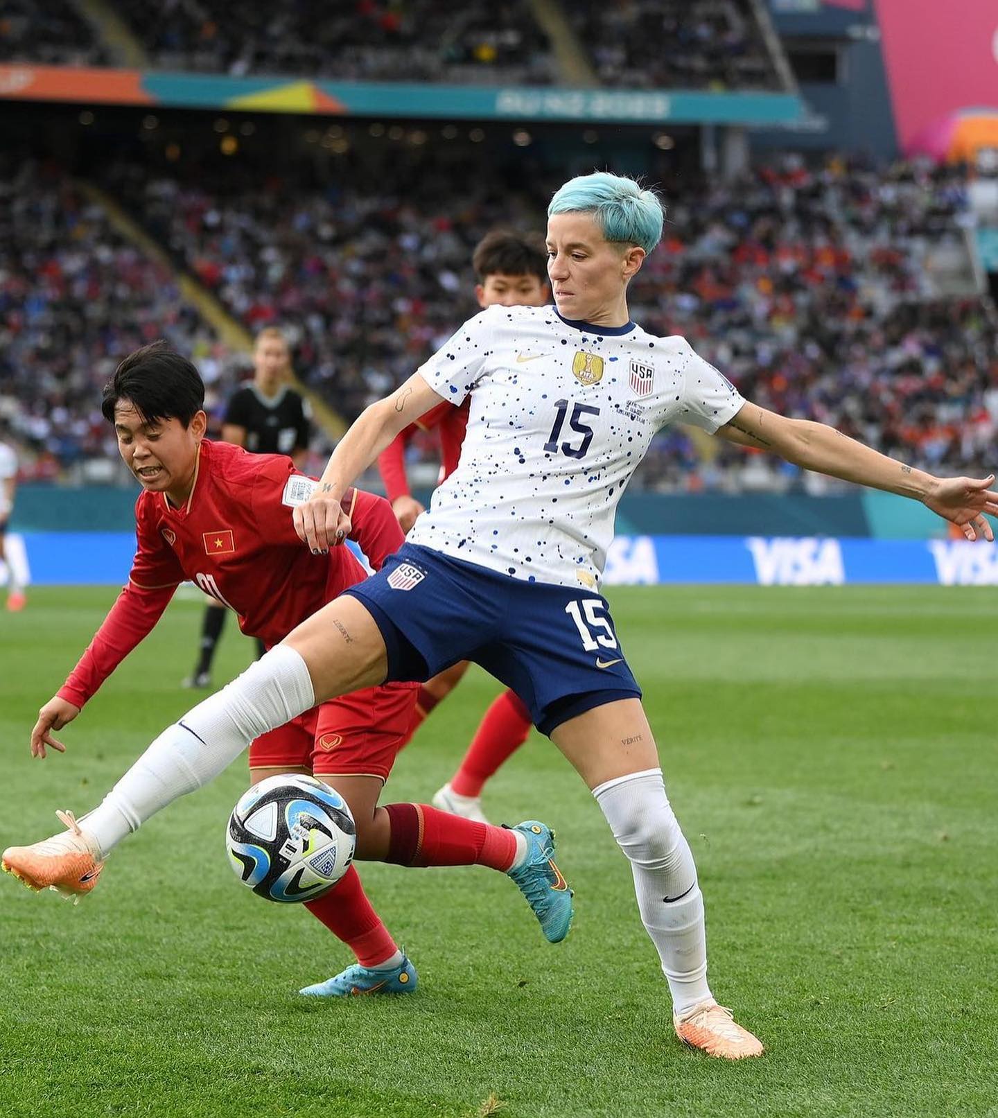 The USA  opened their account by beating Vietnam 3-0. Im a Megan Rapinoe man. She came off the bench to replace Alex Morgan. The Lionesses opened their account with a 1-0 win over Haiti. The Japanese took a bow after they thumped the ladies from the Copperbelt. Lastly the Danes beat China 1-0. Tomorow at 7am SA time Banyana take on Sweden. #womensworldcup #fifawomensworldcup #fifawomensworldcup2023 #austrailia #newzealand #englandvshaiti #denmarkvschina #japanvszambia #usavsvietnam #womenssoccer