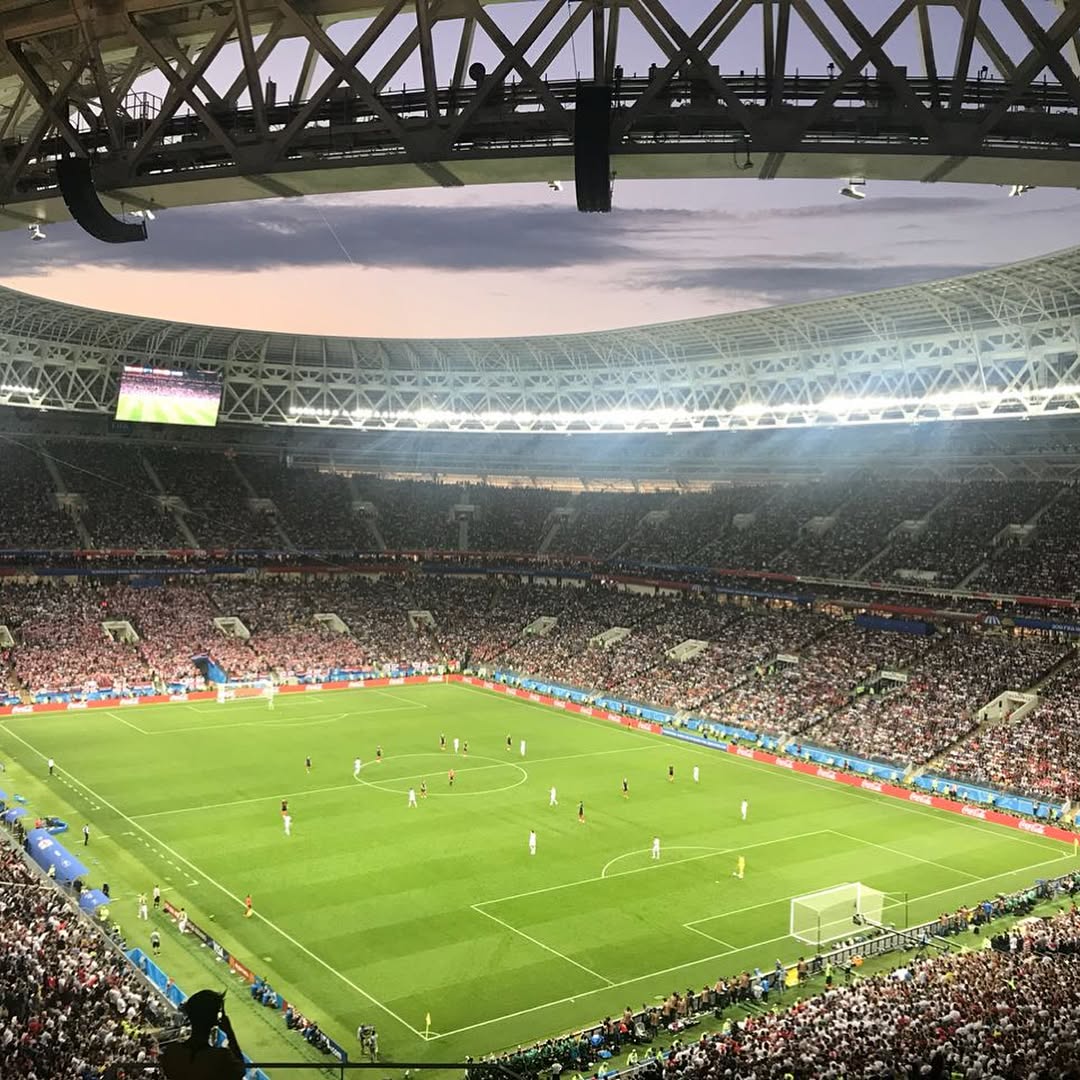 Some Shots and action from England vs Croatia in the spectacular Luzhniki  Stadium in Moscow by @aslamo75 @cassim_omar