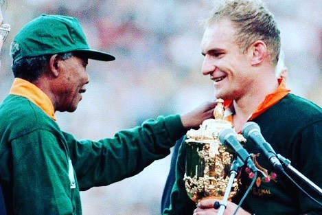 I am the master of my faith,I am the captain of my Soul”. How can we forget 1995. Happy Mandela Day. What was your best memory of Rugby World Cup 1995