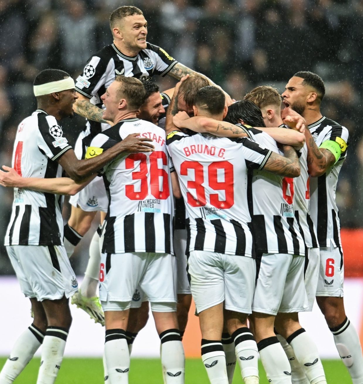 Last night was about Newcastle on the Tine. Top week of European Football. Tonight is Big Night. Europa League
