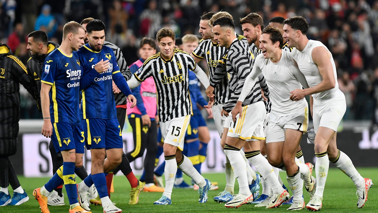 Juventus Leave it late and clinch victory in Stoppage time to beat Verona 1-0