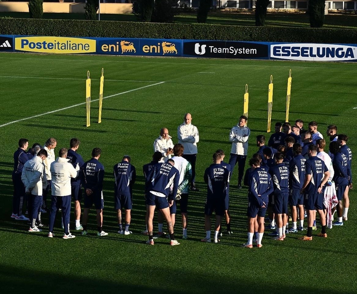Calm before the Storm. The Azzurri prepare for the vital clash vs Ukraine in the Euro 2024 Qualifiers. We must shore up qualification tonightForza Azzurri
