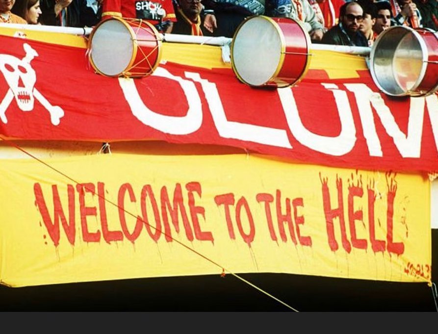 To the MANCS tonight “Welcome to Hell”There were many banners greeting Manchester United as they arrived in Istanbul. Some said it would be their last 48 hours alive. Others said: "RIP Manchester". The most famous proclaimed: "Welcome to Hell".Nearly two decades on, Manchester United's goalless draw against Galatasaray still resonates. It is not just because they are back in Istanbul today, preparing to face the same opponents, albeit in a different stadium to the Ali Sami Yen, which in November 1993 created the single most intimidating atmosphere Sir Alex Ferguson says he has ever endured.