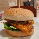 Crispy Stack Burger with Masala basted Chicken Fillet at @wimpykillarney #halaal#burger #food #gourmetburger #masalachicken #wimpy #halaalwimpy #killarneymall
