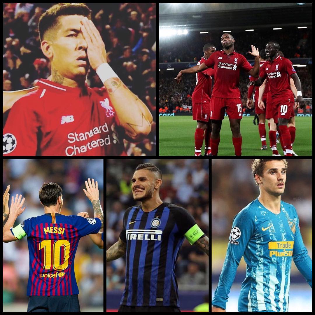 It was fantastic to welcome back the Champions League last night and what a way with Liverpool beating PSG 3-2. The Choet Lity Naeeema was talking lot before the game and was silenced in stoppage time. Good wins for Atletico and a Messi inspired Barcelona and Inter came from behind to beat Spur 2-1. Tonight it’s massive as Juve go to Valencia #uefachampionsleague20182019 #liverpoolvspsg #intervsspurs #monacovsatletico #barcelonavseindhoven #firmino #messi #icardi #anfield
